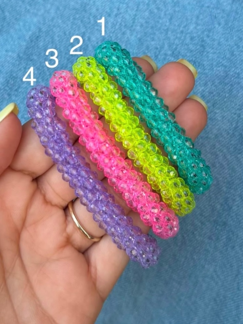 Colorful Stretch Beaded Bracelets